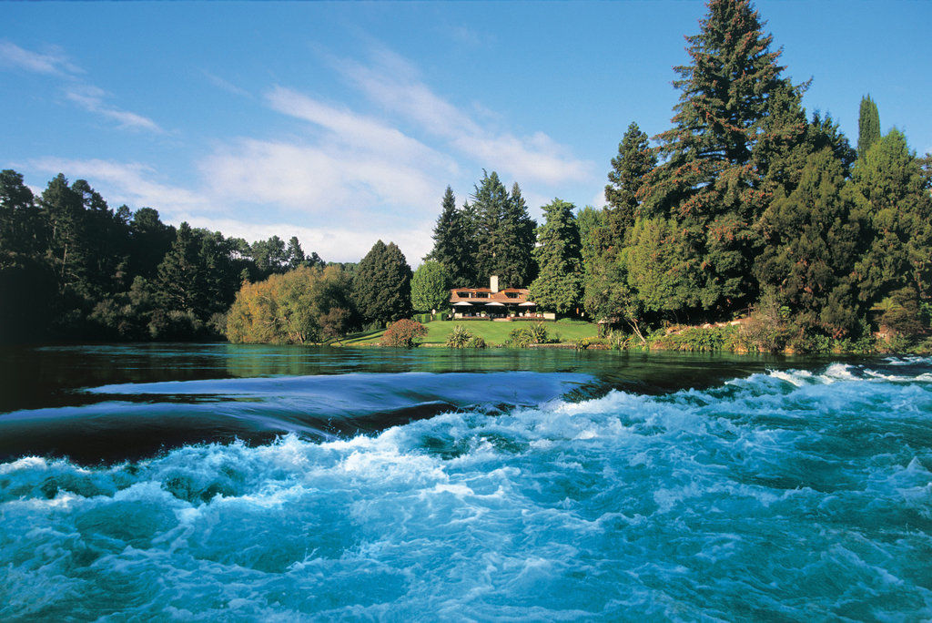 Huka Lodge 타우포 호 외부 사진
