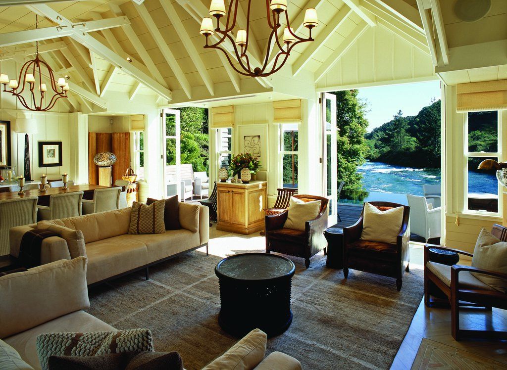 Huka Lodge 타우포 호 외부 사진